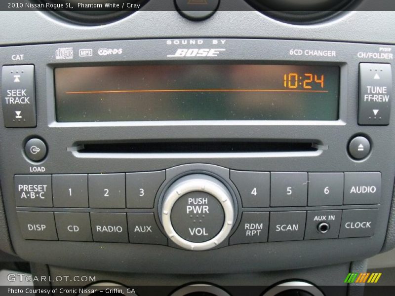 Phantom White / Gray 2010 Nissan Rogue SL