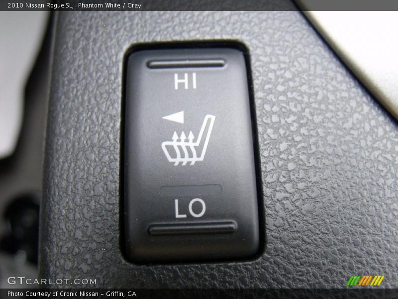 Phantom White / Gray 2010 Nissan Rogue SL