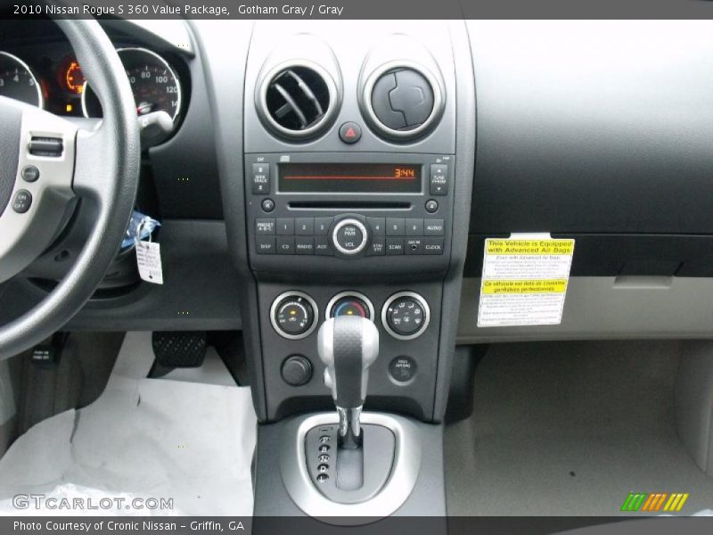 Gotham Gray / Gray 2010 Nissan Rogue S 360 Value Package