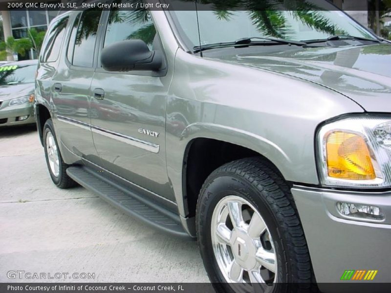 Steel Grey Metallic / Light Gray 2006 GMC Envoy XL SLE