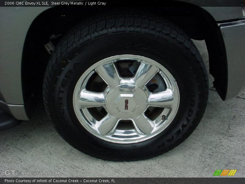Steel Grey Metallic / Light Gray 2006 GMC Envoy XL SLE
