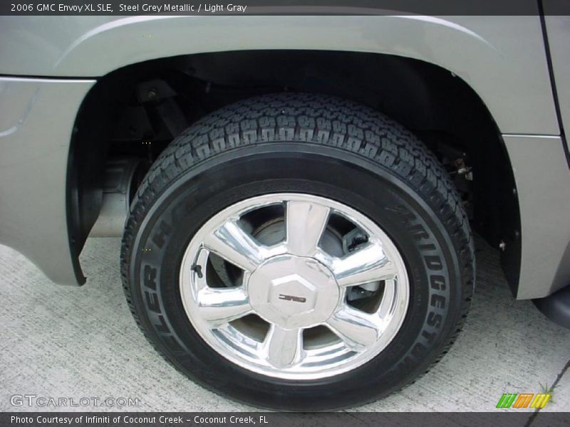 Steel Grey Metallic / Light Gray 2006 GMC Envoy XL SLE