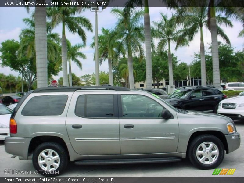 Steel Grey Metallic / Light Gray 2006 GMC Envoy XL SLE