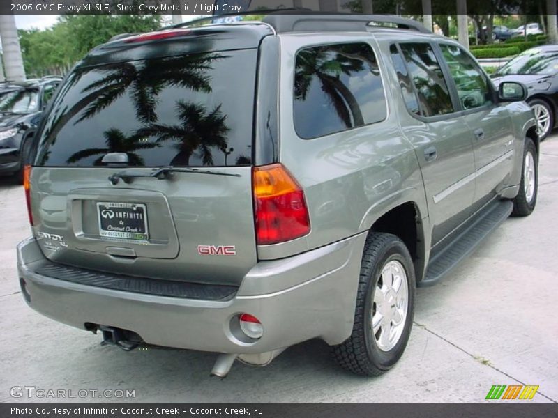 Steel Grey Metallic / Light Gray 2006 GMC Envoy XL SLE