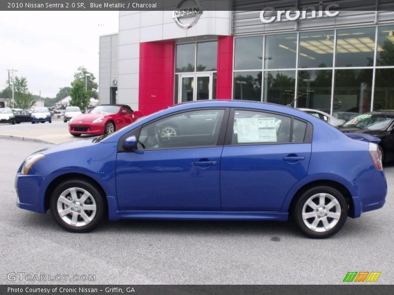 Blue Metallic / Charcoal 2010 Nissan Sentra 2.0 SR