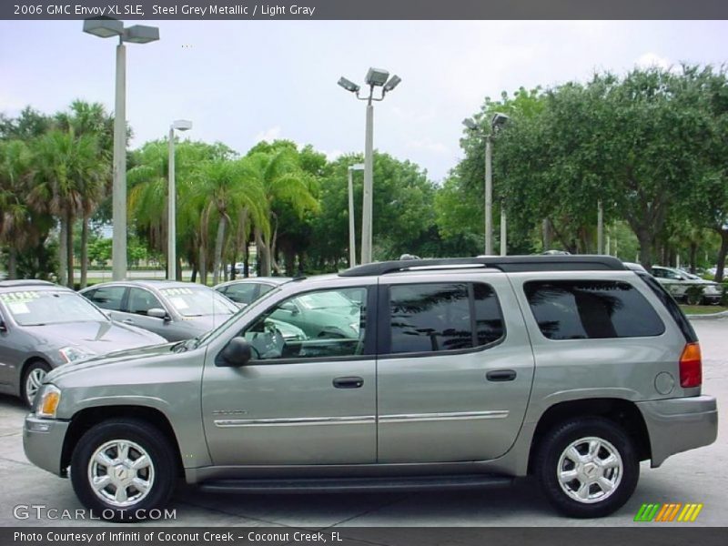 Steel Grey Metallic / Light Gray 2006 GMC Envoy XL SLE