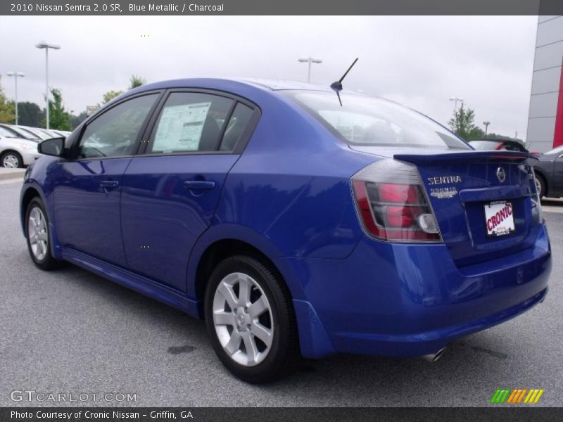 Blue Metallic / Charcoal 2010 Nissan Sentra 2.0 SR