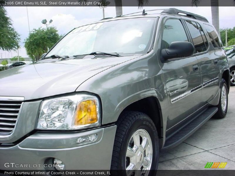Steel Grey Metallic / Light Gray 2006 GMC Envoy XL SLE