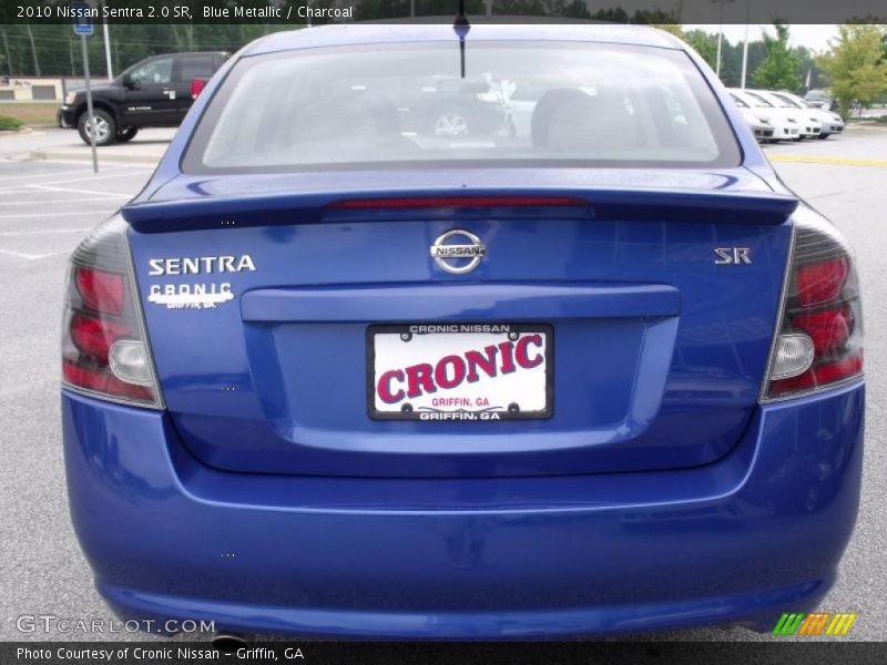 Blue Metallic / Charcoal 2010 Nissan Sentra 2.0 SR