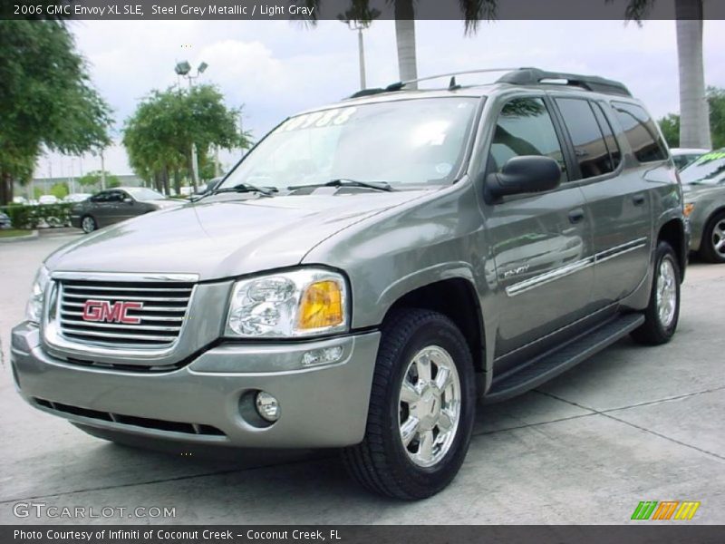 Steel Grey Metallic / Light Gray 2006 GMC Envoy XL SLE