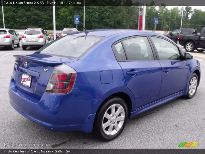 Blue Metallic / Charcoal 2010 Nissan Sentra 2.0 SR
