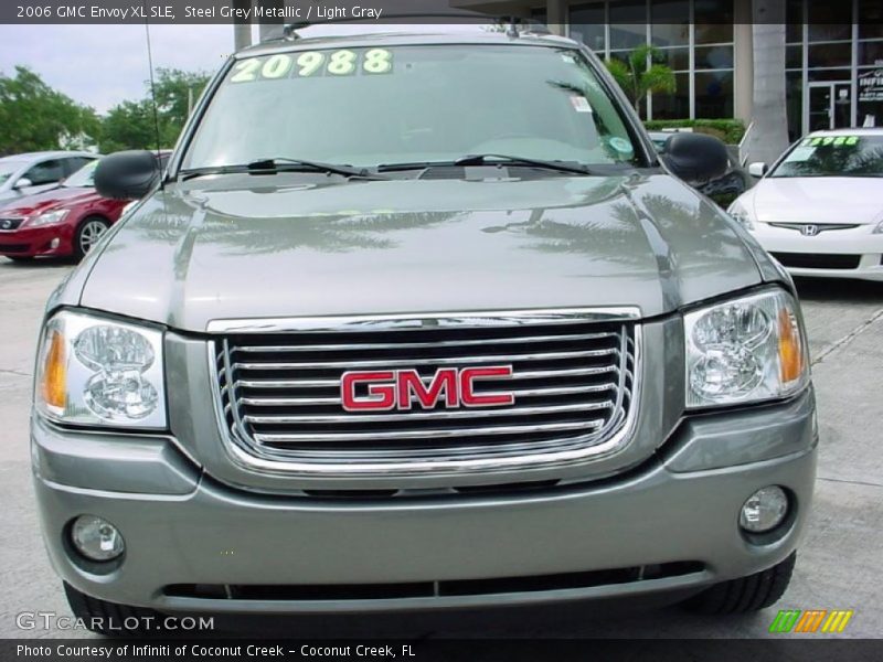 Steel Grey Metallic / Light Gray 2006 GMC Envoy XL SLE