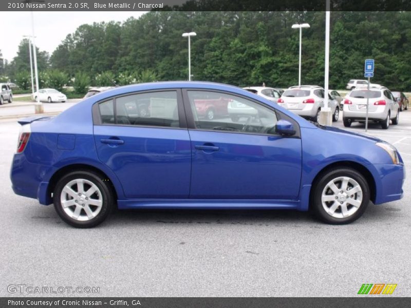 Blue Metallic / Charcoal 2010 Nissan Sentra 2.0 SR