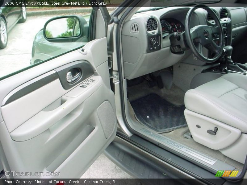 Steel Grey Metallic / Light Gray 2006 GMC Envoy XL SLE