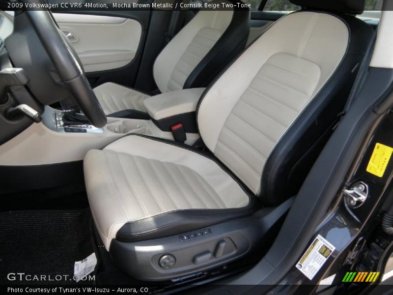 Mocha Brown Metallic / Cornsilk Beige Two-Tone 2009 Volkswagen CC VR6 4Motion