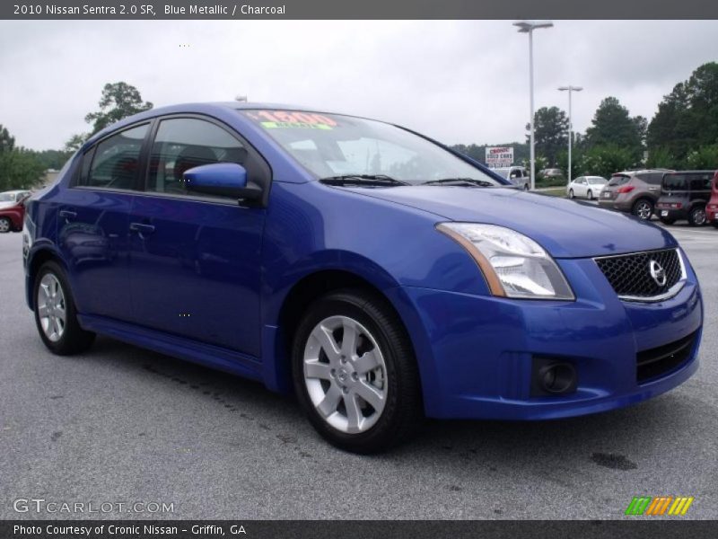 Blue Metallic / Charcoal 2010 Nissan Sentra 2.0 SR