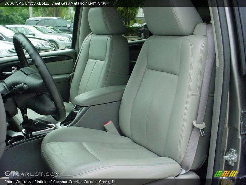Steel Grey Metallic / Light Gray 2006 GMC Envoy XL SLE