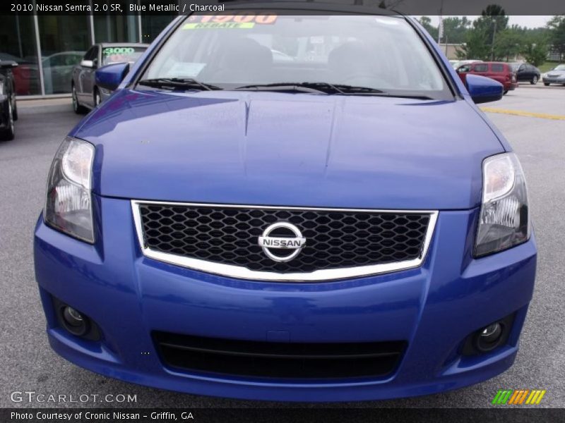 Blue Metallic / Charcoal 2010 Nissan Sentra 2.0 SR