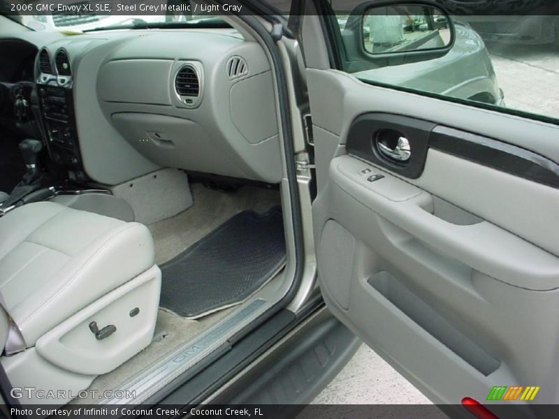Steel Grey Metallic / Light Gray 2006 GMC Envoy XL SLE