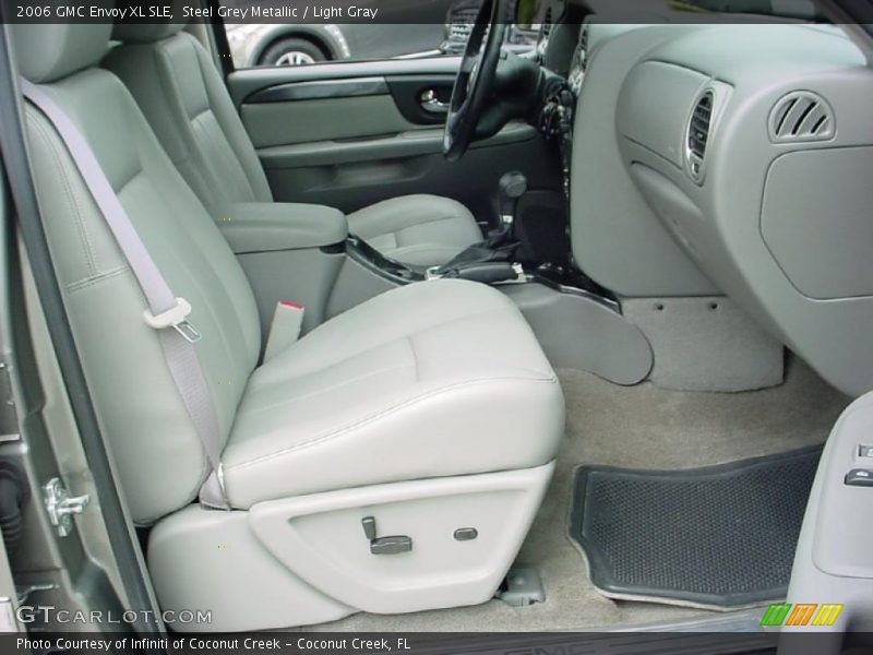 Steel Grey Metallic / Light Gray 2006 GMC Envoy XL SLE
