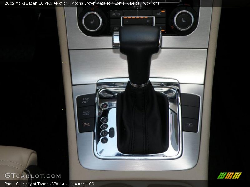 Mocha Brown Metallic / Cornsilk Beige Two-Tone 2009 Volkswagen CC VR6 4Motion
