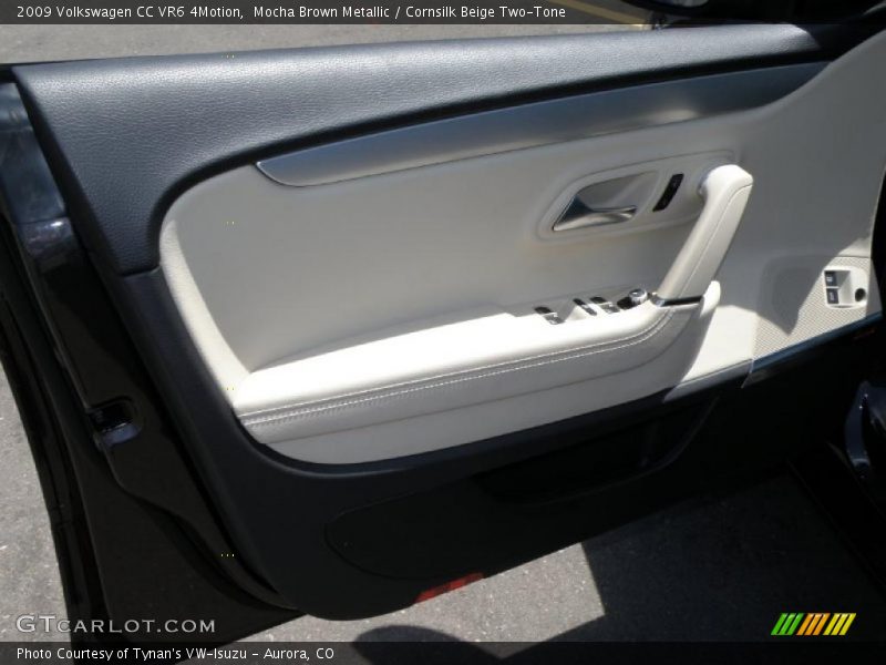 Mocha Brown Metallic / Cornsilk Beige Two-Tone 2009 Volkswagen CC VR6 4Motion