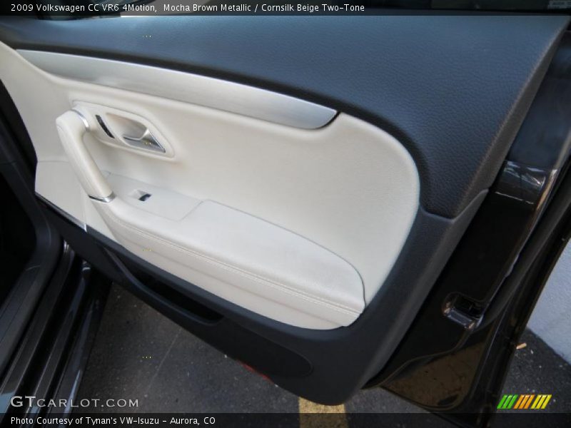 Mocha Brown Metallic / Cornsilk Beige Two-Tone 2009 Volkswagen CC VR6 4Motion