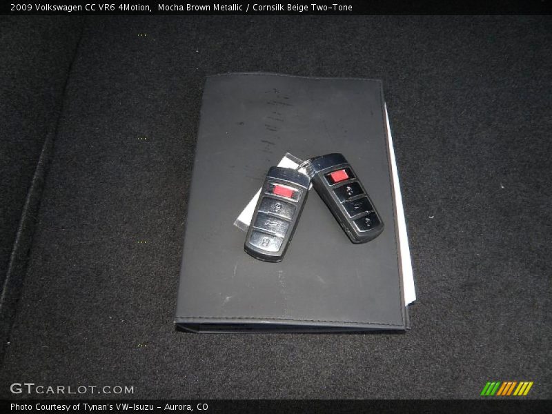 Mocha Brown Metallic / Cornsilk Beige Two-Tone 2009 Volkswagen CC VR6 4Motion