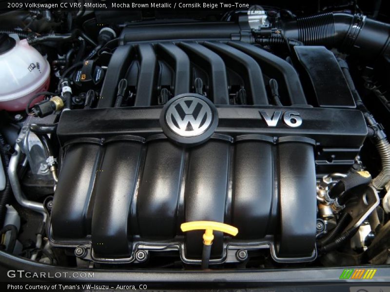 Mocha Brown Metallic / Cornsilk Beige Two-Tone 2009 Volkswagen CC VR6 4Motion