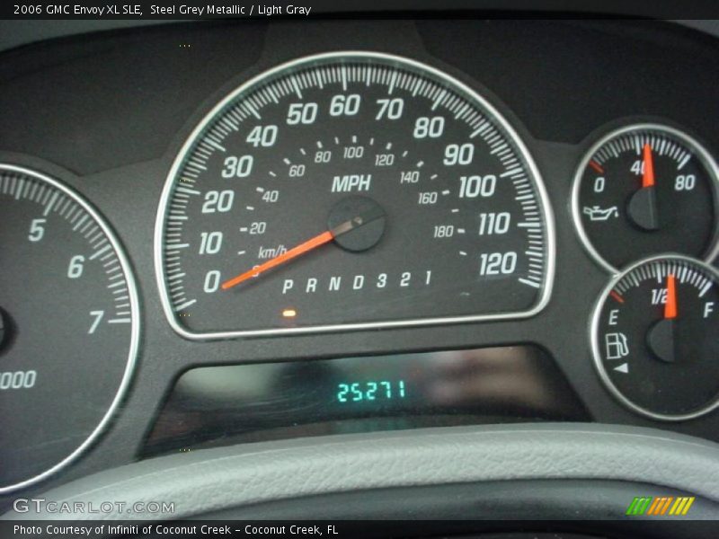 Steel Grey Metallic / Light Gray 2006 GMC Envoy XL SLE