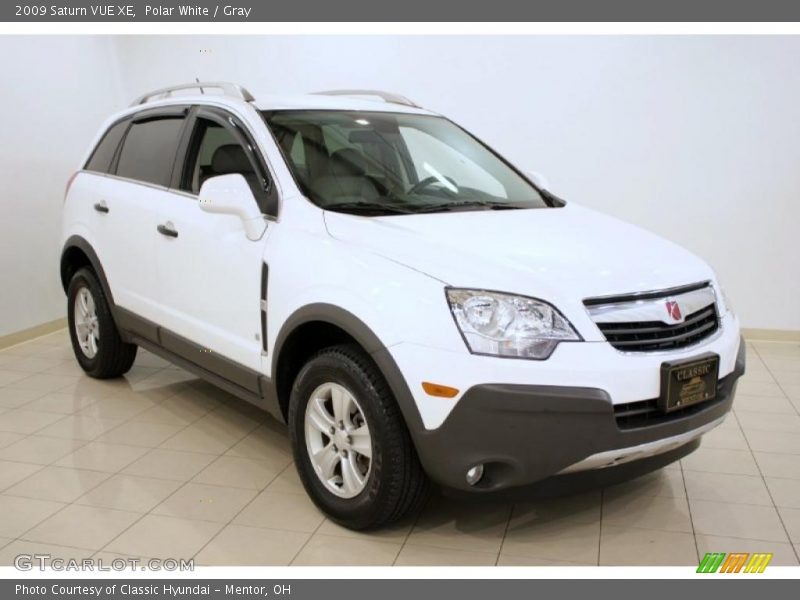 Polar White / Gray 2009 Saturn VUE XE