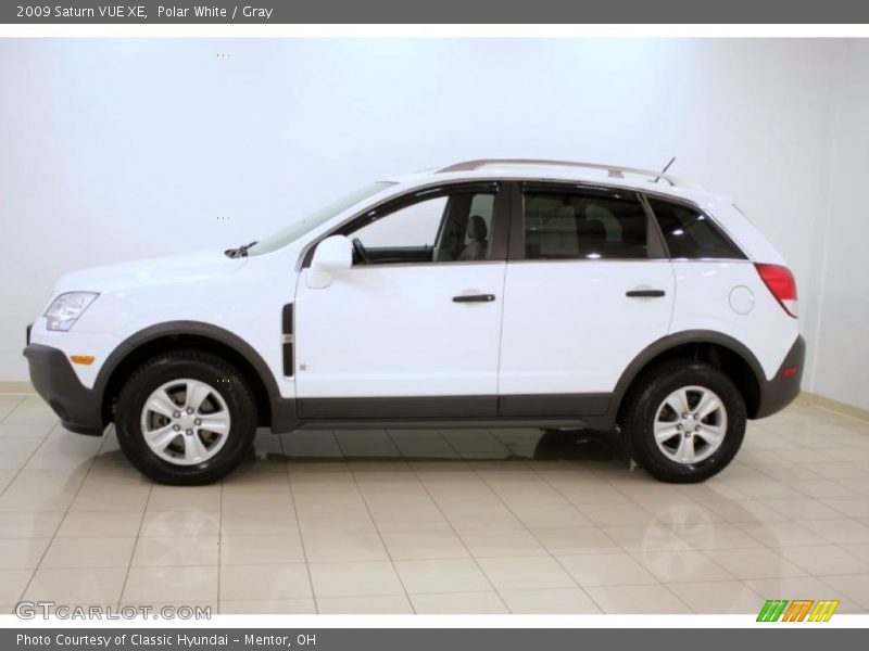 Polar White / Gray 2009 Saturn VUE XE