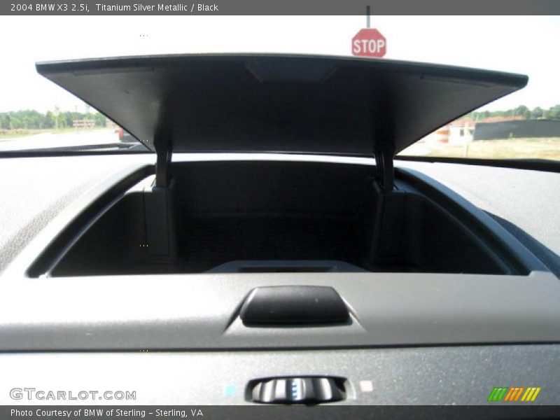 Titanium Silver Metallic / Black 2004 BMW X3 2.5i
