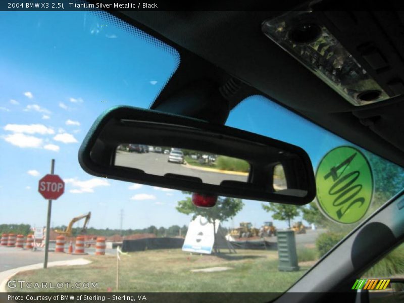 Titanium Silver Metallic / Black 2004 BMW X3 2.5i