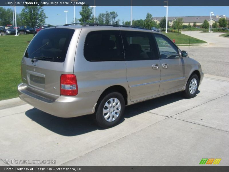 Silky Beige Metallic / Beige 2005 Kia Sedona LX