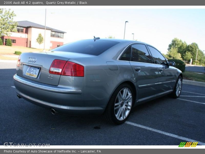 Quartz Grey Metallic / Black 2006 Audi A8 4.2 quattro