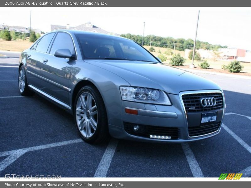 Quartz Grey Metallic / Black 2006 Audi A8 4.2 quattro