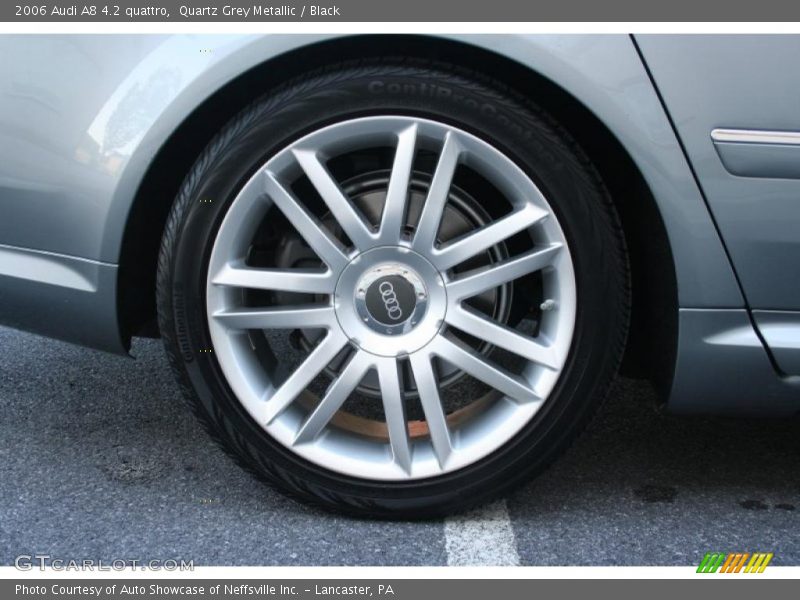 Quartz Grey Metallic / Black 2006 Audi A8 4.2 quattro