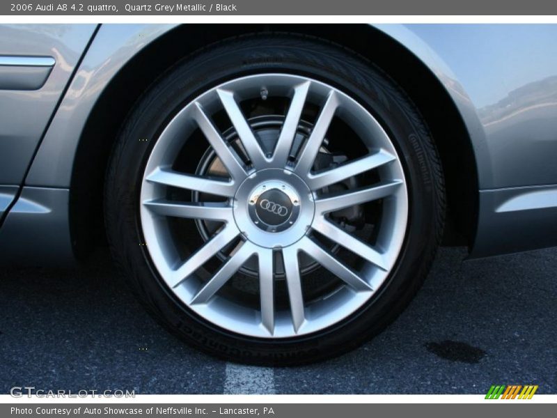 Quartz Grey Metallic / Black 2006 Audi A8 4.2 quattro