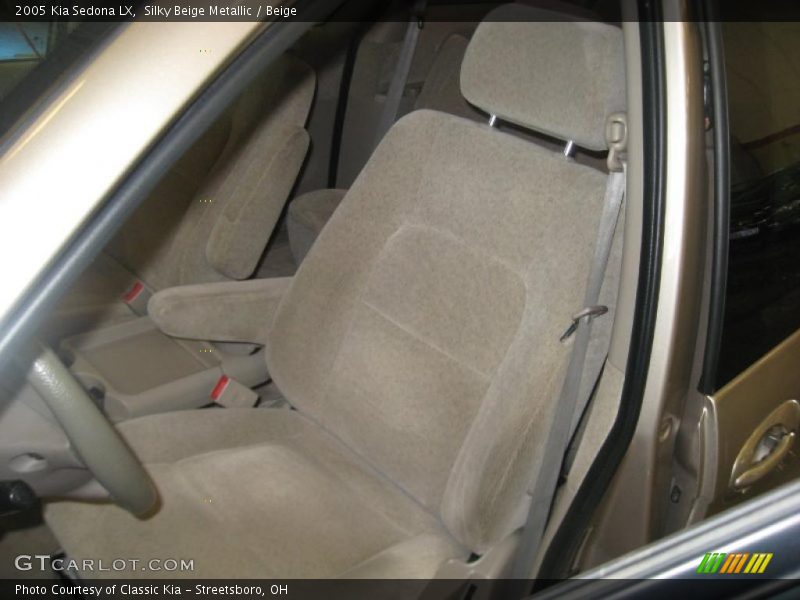 Silky Beige Metallic / Beige 2005 Kia Sedona LX