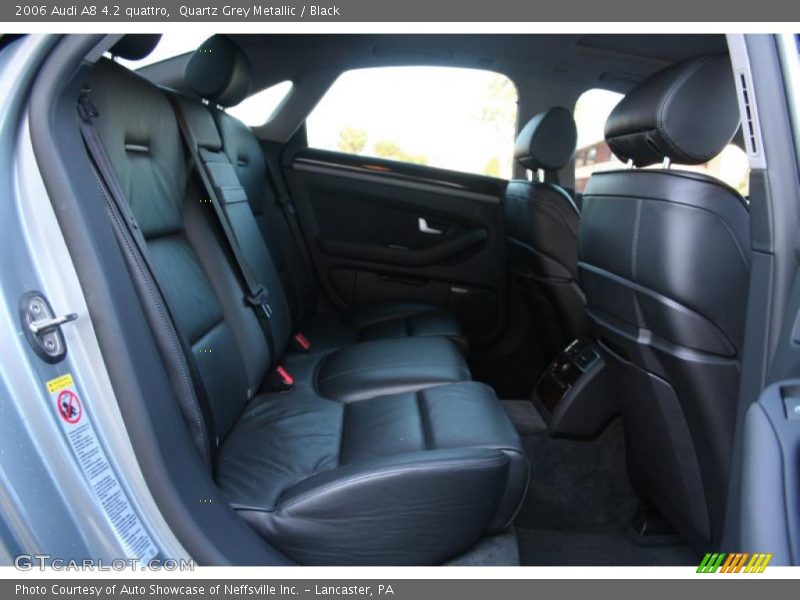 Quartz Grey Metallic / Black 2006 Audi A8 4.2 quattro