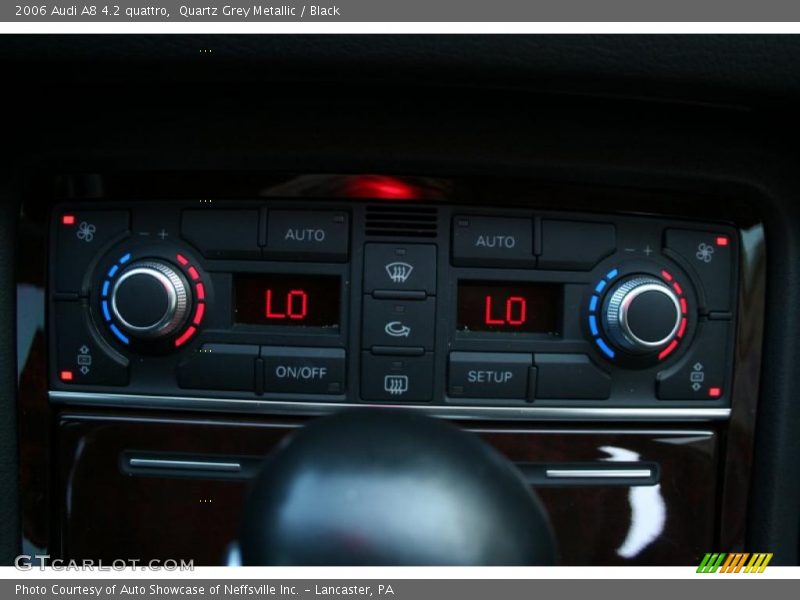 Quartz Grey Metallic / Black 2006 Audi A8 4.2 quattro