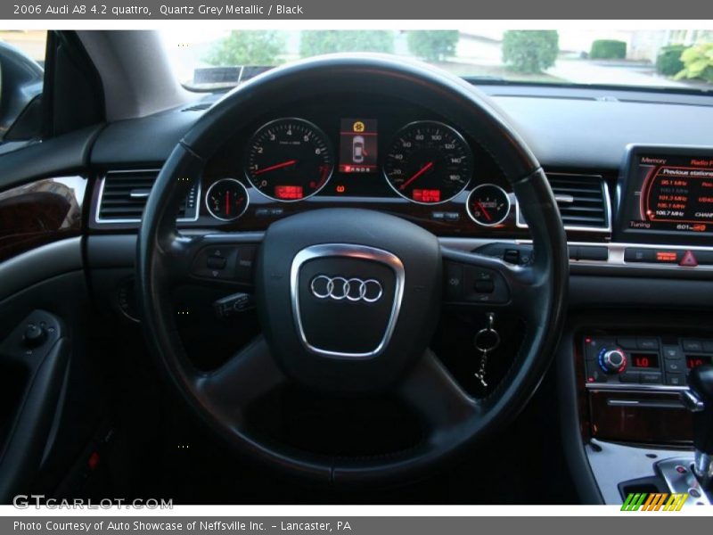 Quartz Grey Metallic / Black 2006 Audi A8 4.2 quattro