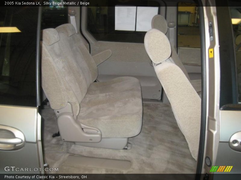 Silky Beige Metallic / Beige 2005 Kia Sedona LX