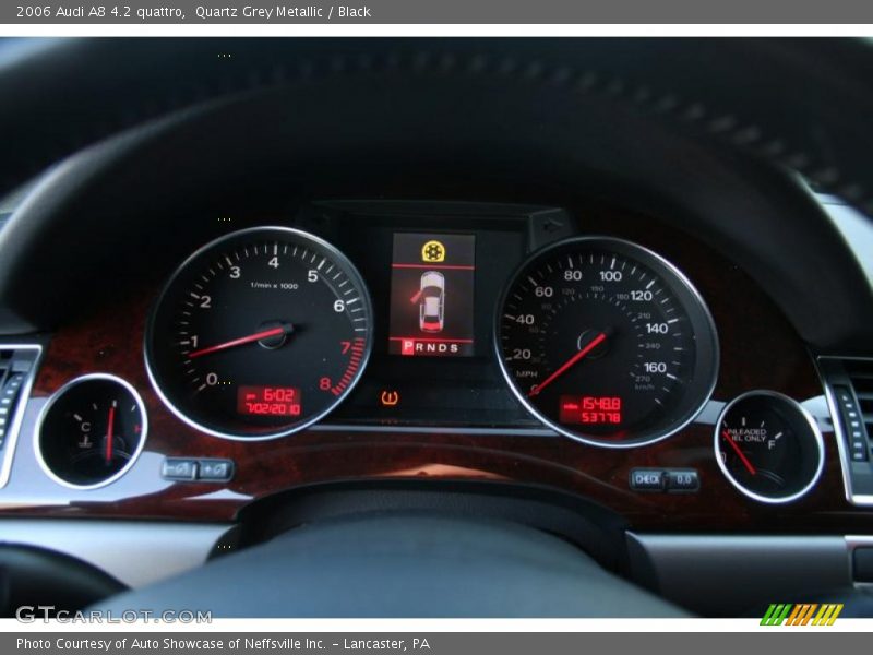 Quartz Grey Metallic / Black 2006 Audi A8 4.2 quattro