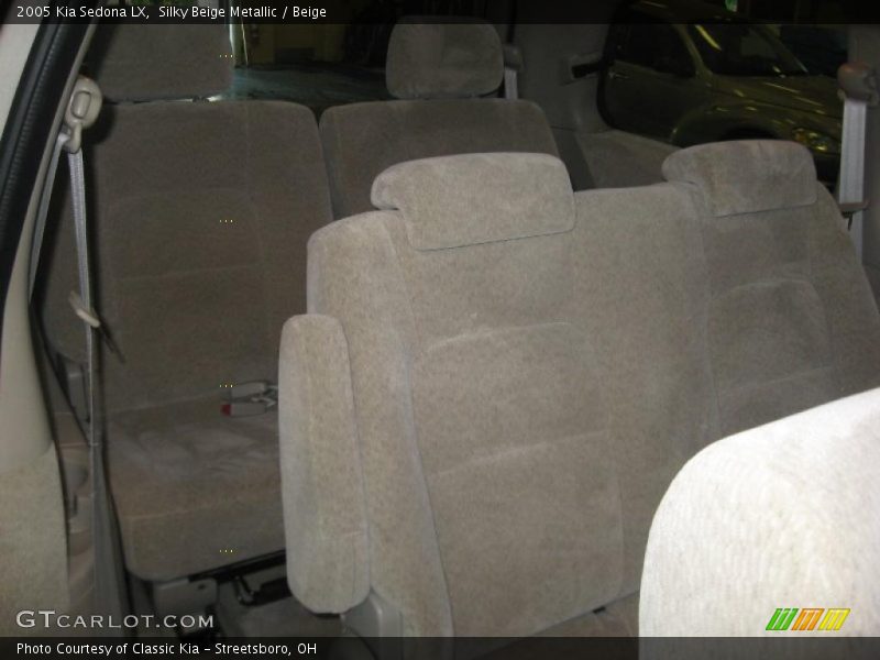 Silky Beige Metallic / Beige 2005 Kia Sedona LX
