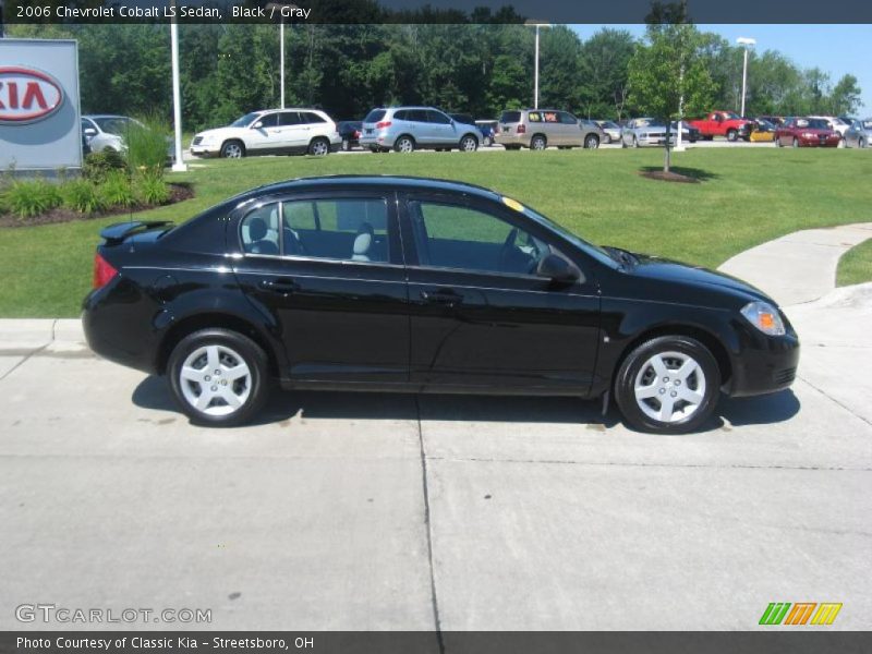 Black / Gray 2006 Chevrolet Cobalt LS Sedan