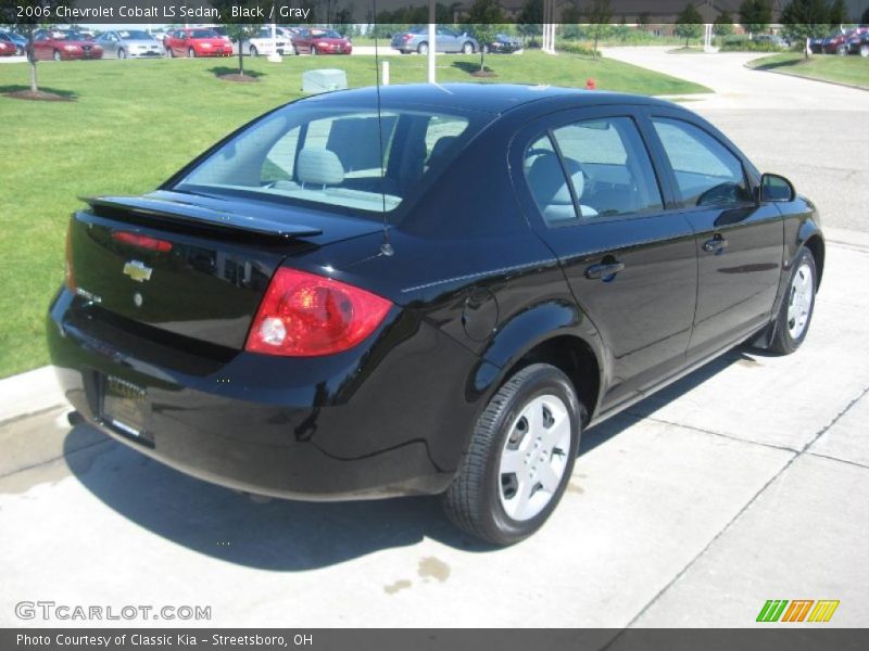 Black / Gray 2006 Chevrolet Cobalt LS Sedan