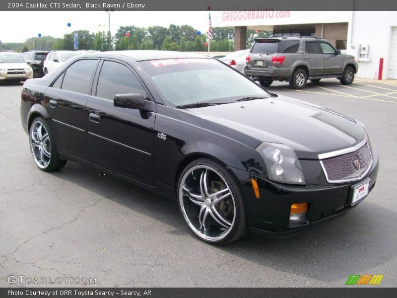 Black Raven / Ebony 2004 Cadillac CTS Sedan