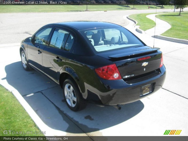 Black / Gray 2006 Chevrolet Cobalt LS Sedan